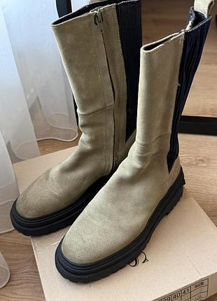 Челсі zara, 39, натуральна замша