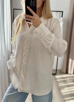 🥛 молочна блуза h&m 4