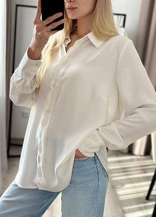 🥛 молочна блуза h&m 9