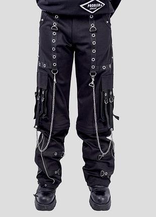 Avant garde gothic punk pants unisex