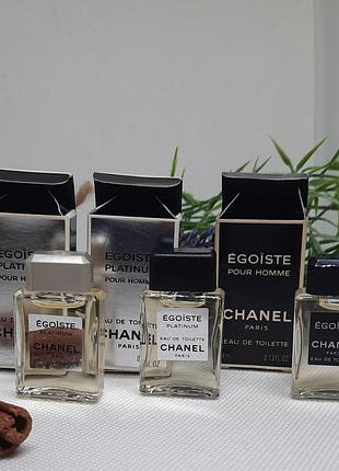 Раритет 1990х! chanel egoiste platinum 4 мл edt оригинал / chanel egoiste pour homme 4 мл edt винтаж оригинал / перши выпуски