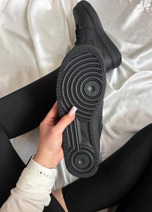 Nike air force black (хутро)