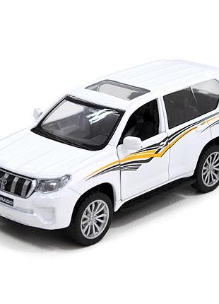 Автомодель - toyota land cruiser (белый)