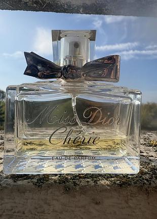 Рідкісна вінтажна знятість! miss dior chérie edp — 50 мл (оригінал, залишок
