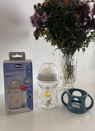 Пляшки для годування chicco та canpol babies