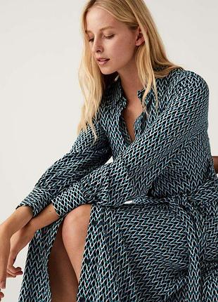 Платье рубашка"marks& spenser" 18eu