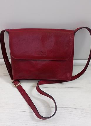 Кожаная женская сумка  (crossbody)  от итальянского бренда gianni conti