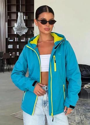Жіноча спортивна куртка softshell crivit outdoor (розмір l / 44-46)