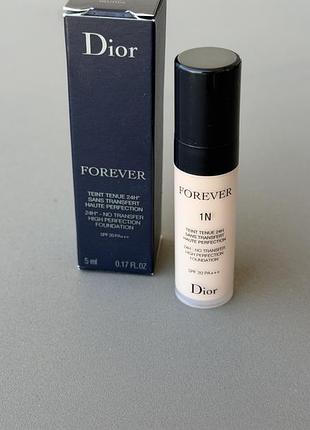 Dior forever clean matte high perfection 24 h foundation spf 20 pa+++  тональна основа