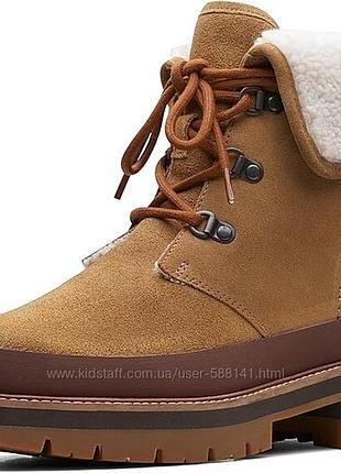 Р. 39.5 clarks женские зимние ботинки оригинал