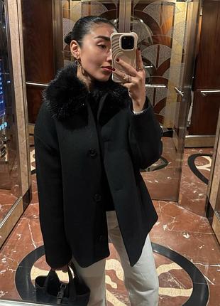 Шикарне чорне вовняне вкорочене пальто з хутряним коміром zara
🔥🔥🔥🔥🔥🔥🔥🔥🔥🔥🔥🔥🔥🔥🔥