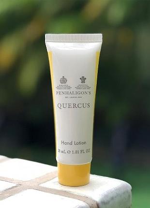 Penhaligon’s quercus — парфумований лосьйон для рук, 30 мл