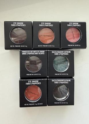 Тіні для повік mac eye shadow