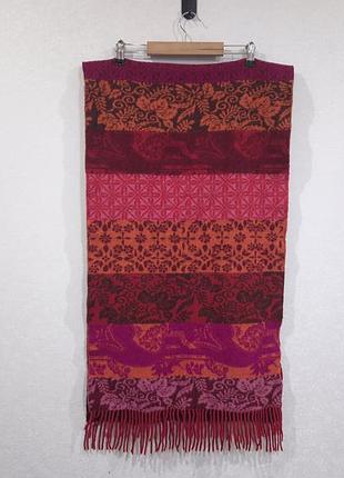 Шерстяний шарф палантин johnstons of elgin 100% lambswool шотландія оригінал