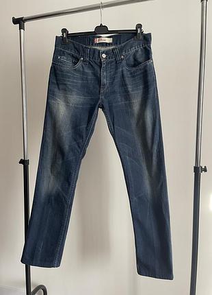 Джинси levi’s 511 slim fit original w34 l30 / сині джинси левіс