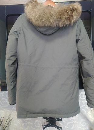 Парка натуральный пух 2