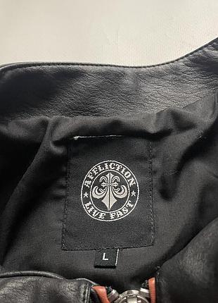 Шкіряна куртка affliction 4