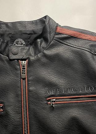 Шкіряна куртка affliction 3