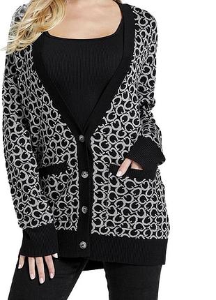 Подовжений кардиган guess