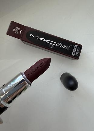 Матова губна помада m.a.c macximal silky matte lipstick