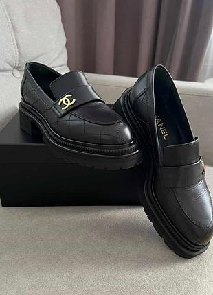 Лоферы chanel