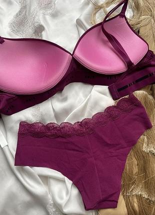 Бюст 34д/75д victoria’s secret pink 3