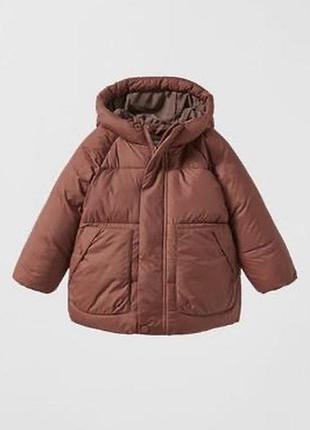 Куртка дитяча zara демісезонна коричнева