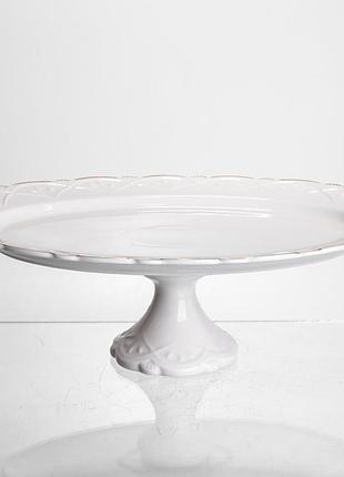 Блюдо сервировочное фарфоровое pearl 35,5 см yiwu 120-yh-hg048