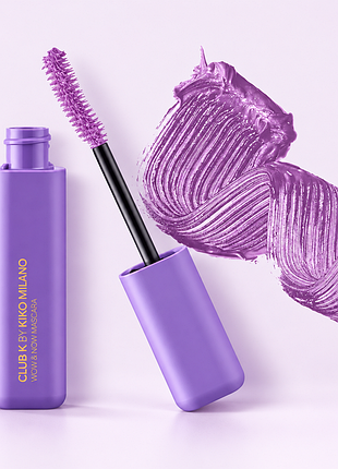 Туш для вій kiko milano club k wow & now mascara - 02 club coded lilac (000043-02)