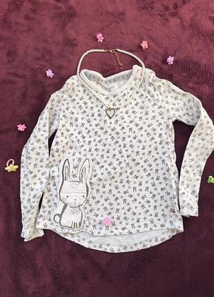 Кофтинка зайчик 12-18м
