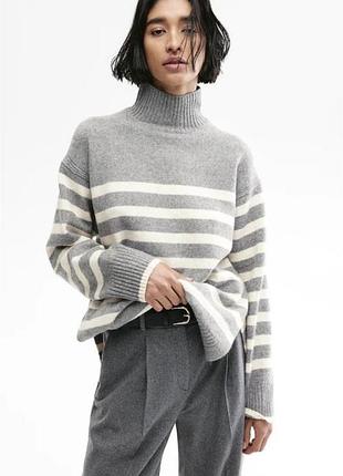 Стильний светр з розрізом h&m 2