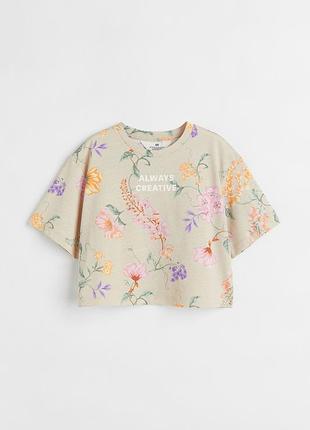 Футболка девочке h&amp;m размер 12-14 лет