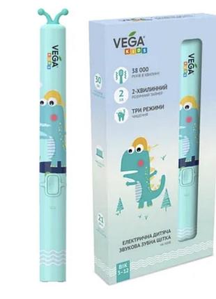 Електрична зубна щітка vega kids vk-500p