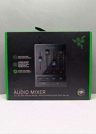 Мікрофони і звукозапис razer audio mixer all-in-one analog mixer