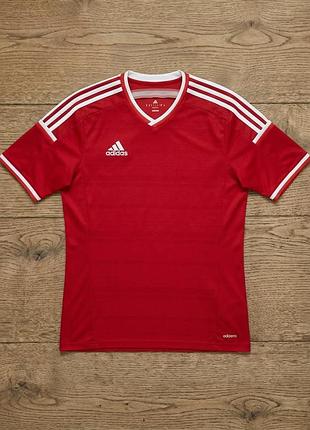 Спортивна футболка чоловіча adidas червона, розмір s