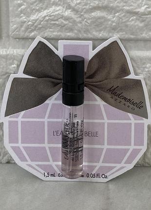 L’eau tres belle mademoiselle azzaro 1,5 мл пробник женской туалетной воды