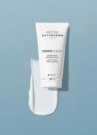 Institut esthederm osmoclean crème douce désincrustante\gentle deep pore cleanser 75 мл. м'який крем для глибокого очищення пор.