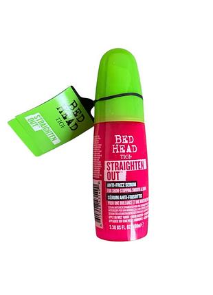 Сироватка для випрямлення волосся straighten out bed head tigi 100ml