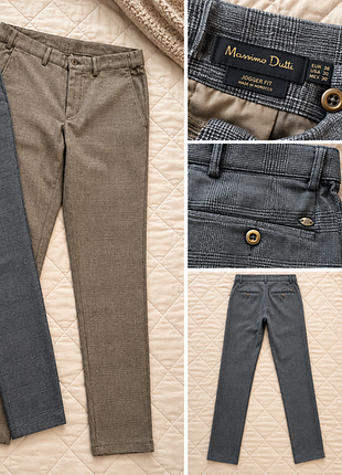 Мужские брюки massimo dutti jogger fit, 38 размер, 2 цвета