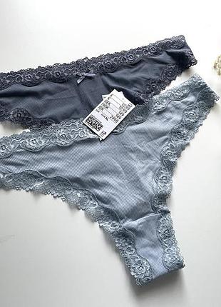 2 шт набір красивих трусиків h&m