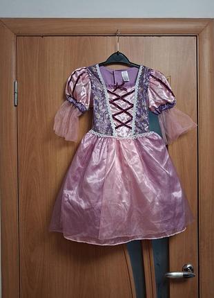 Красивое карнавальное платье, костюм на 6-8 лет