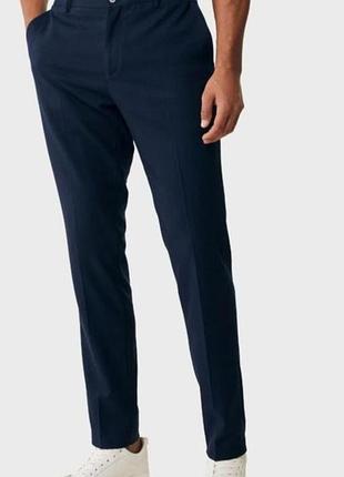 Мужские темно-синие брюки antony morato slim fit, размер 46/30(s) оригинал