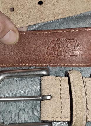 Новый сток кожаный ремень от британского производителя regent belt company.
