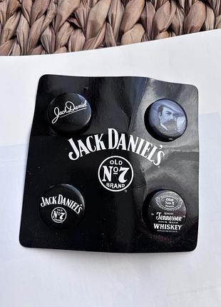 Нібір колекційний значків 4 штуки jack daniel’s