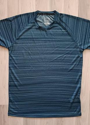 Спортивная треккинговая футболка mountain warehouse isocool endurance stripe ss tee