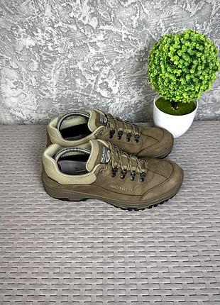 Scarpa gore-tex кроссовки полуботинки 40 размер кожаные трекинговые коричневые