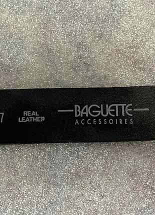 Шкіряний ремень baguette accessoires. 7