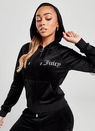 Худі зіпка кофта велюрова juicy couture оригінал