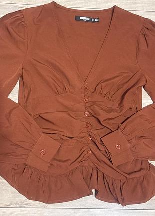 Блуза з баскою missguided 4