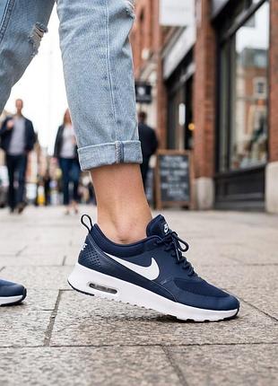 Оригінальні кросівки nike air max thea navy (599409-409) розм. 39 (25 см)